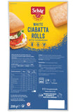 SCHAR Gluten Free White Ciabatta Rolls (200g)