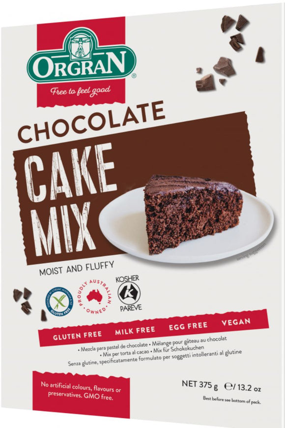 ORGRAN Chocolate Cake mix (375g)