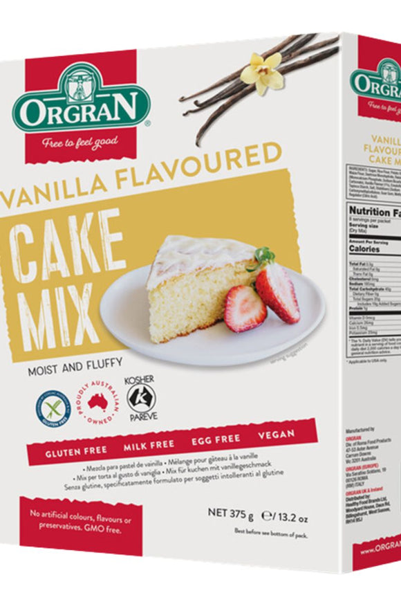 ORGRAN Vanilla Cake mix (375g)