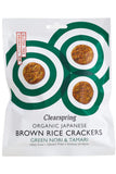 CLEARSPRING Rice Crackers - Green Nori & Tamari (40g)