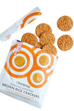 CLEARSPRING Rice Crackers - Whole Sesame & Tamari (40g)