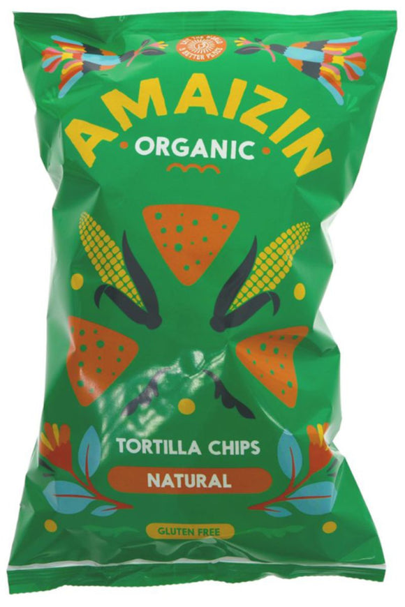 AMAIZIN Organic Natural Corn Chips (150g)