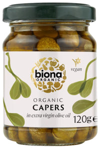 BIONA Organic Capers (120g)