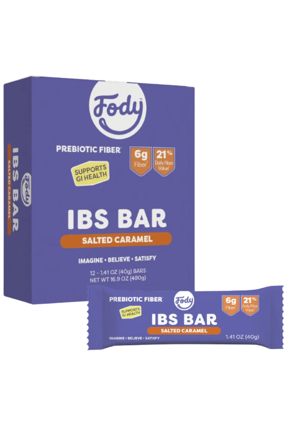 FODY Fiber Bar - Salted Caramel (40g) x 12 [BOX]