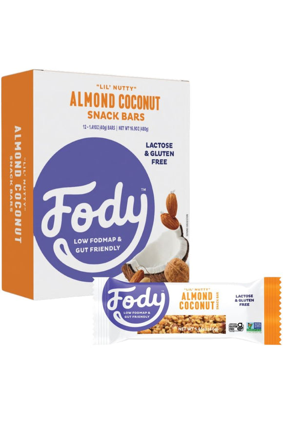 FODY Bar - Almond Coconut Bar (40g) x 12 [BOX]