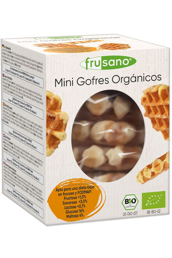 FRUSANO Snack - Organic Mini Waffles (6x25g)