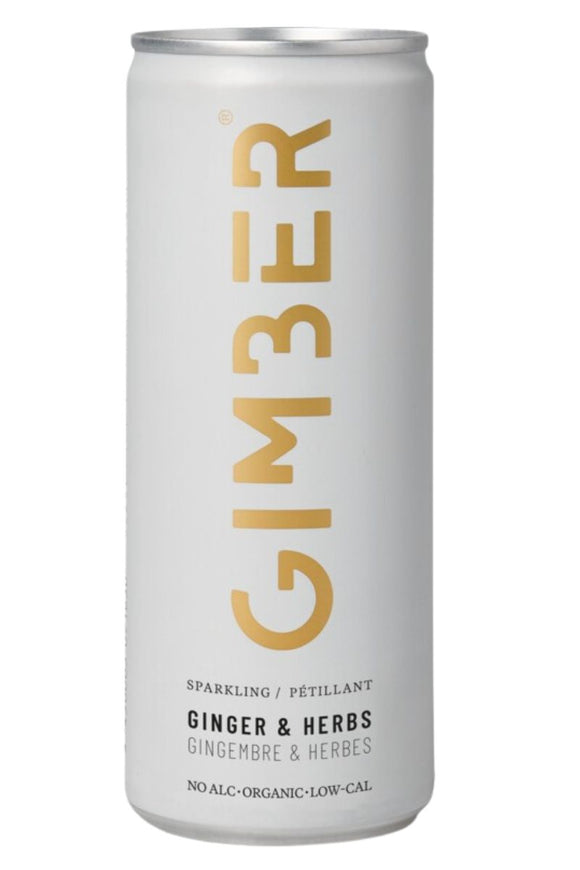 Gimber-Organic Sparkling Ginger & Herb Drink (250ml)