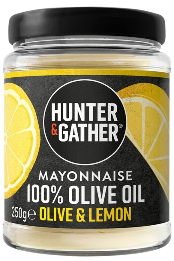 HUNTER & GATHER Mayo - Olive Oil & Lemon (250g)