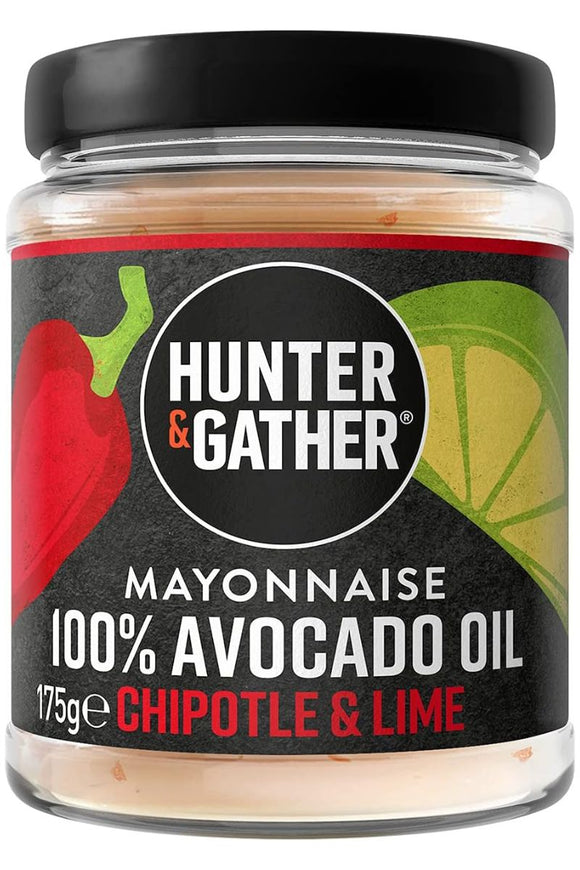 HUNTER & GATHER Mayo - Avocado Oil Chipotle & Lime (175g)