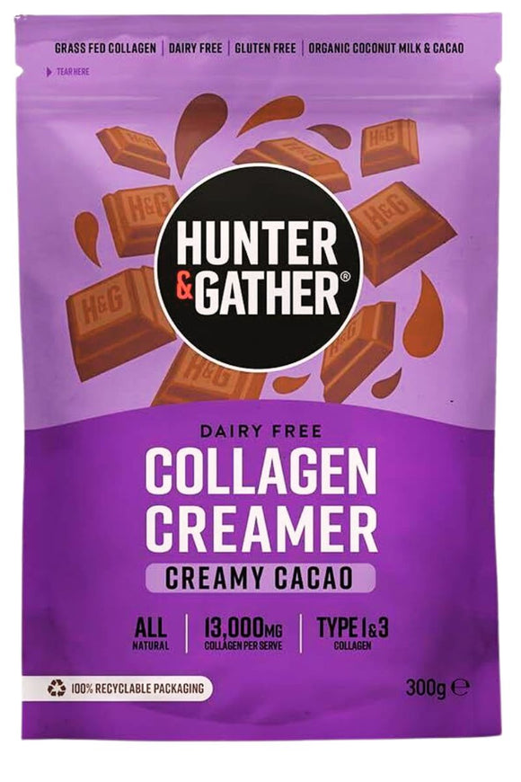 HUNTER & GATHER Cacao Collagen Creamer Powder (300g)