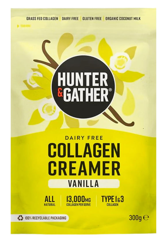 HUNTER & GATHER Vanilla Bovine Collagen Creamer Powder (300g)