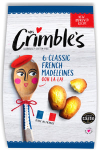 MRS CRIMBLES Gluten Free French Madeleines (180g)