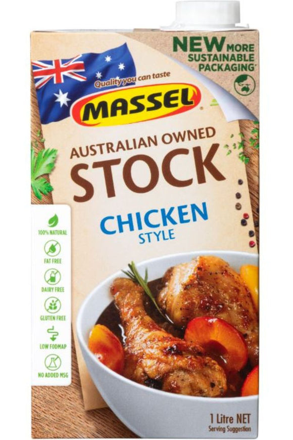 MASSEL Liquid Stock -  Chicken Style (1 Litre)