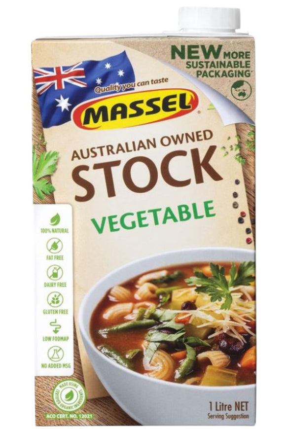 MASSEL Liquid Stock - Vegetable Style (1 Litre)