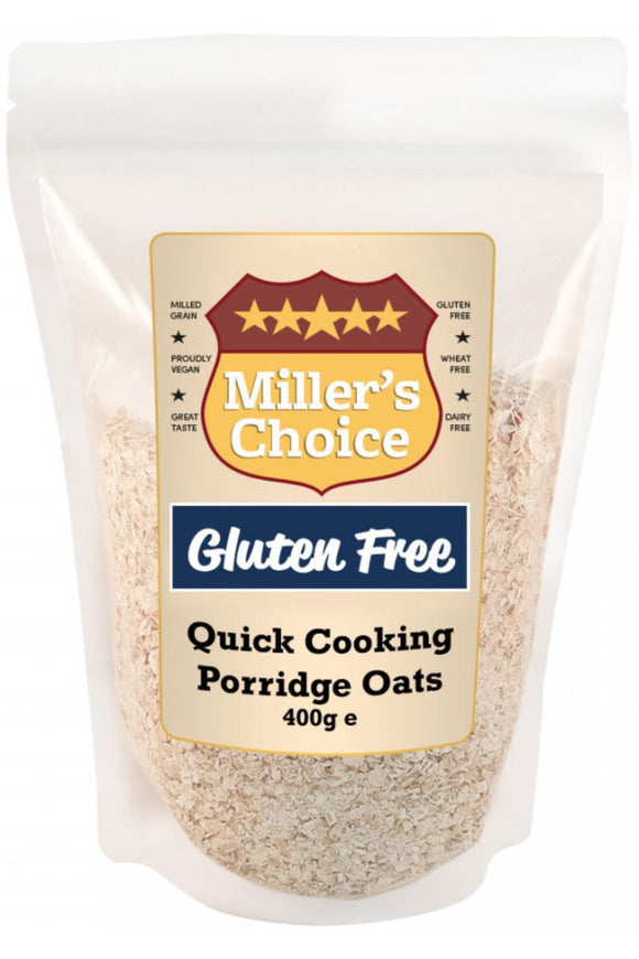 MILLER'S CHOICE Gluten Free Quick Cooking Oats (400g)