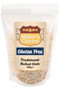 MILLER'S CHOICE Gluten Free Traditional Rolled Oats (400g)