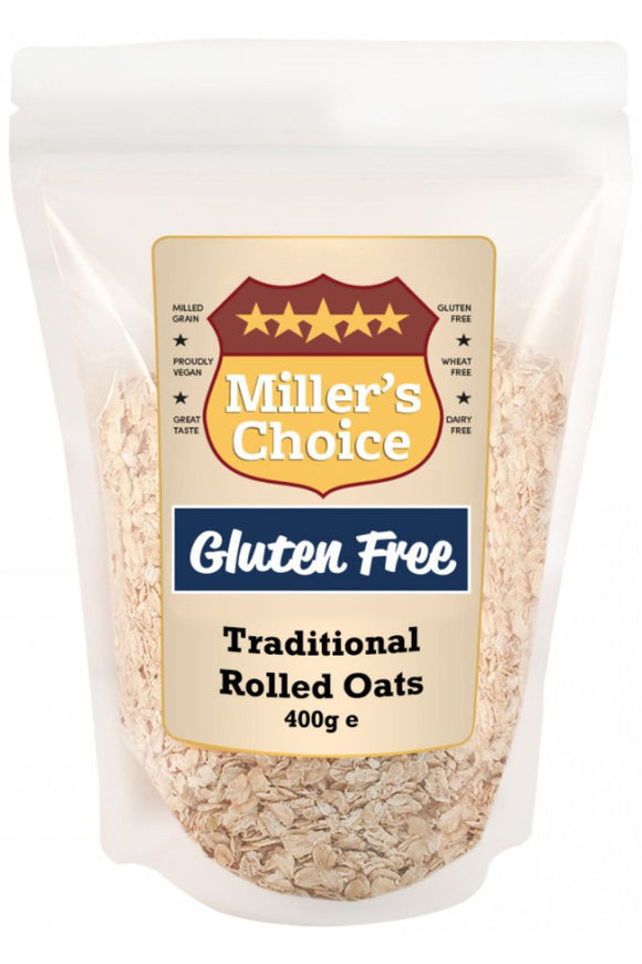 MILLER'S CHOICE Gluten Free Traditional Rolled Oats (400g)