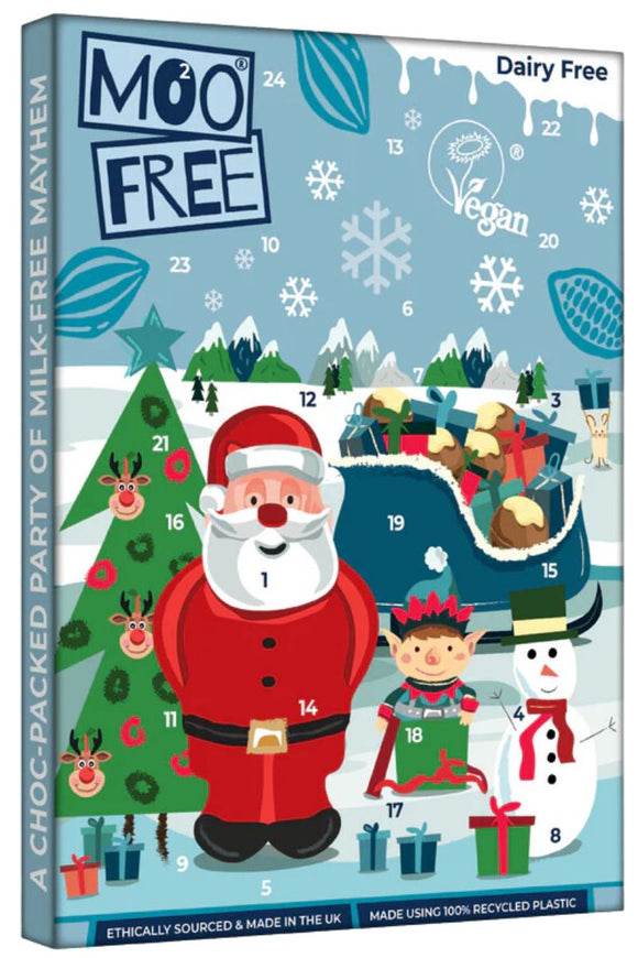 MOO FREE White Chocolate Advent Calendar (70g)