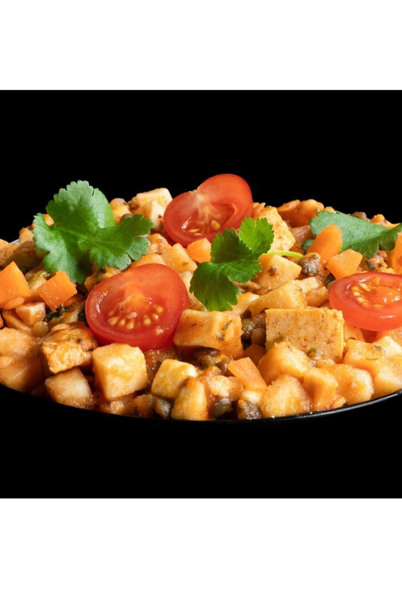 NO BLOAT Instant Meal - Lentil, Tofu & Veg Hash (50g dehydrated ...