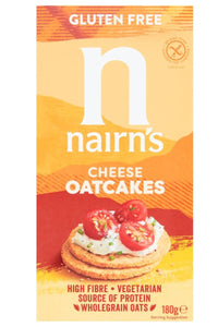 NAIRNS Oatcakes - Gluten Free Cheese (180g)