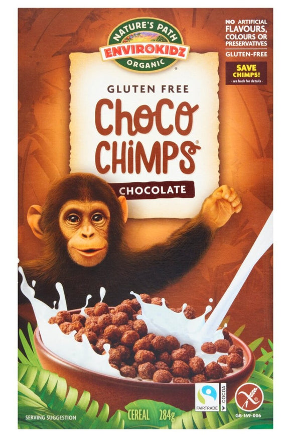 NATURES PATH Organic Chocolate Chocco Chimps Cereal (284g)