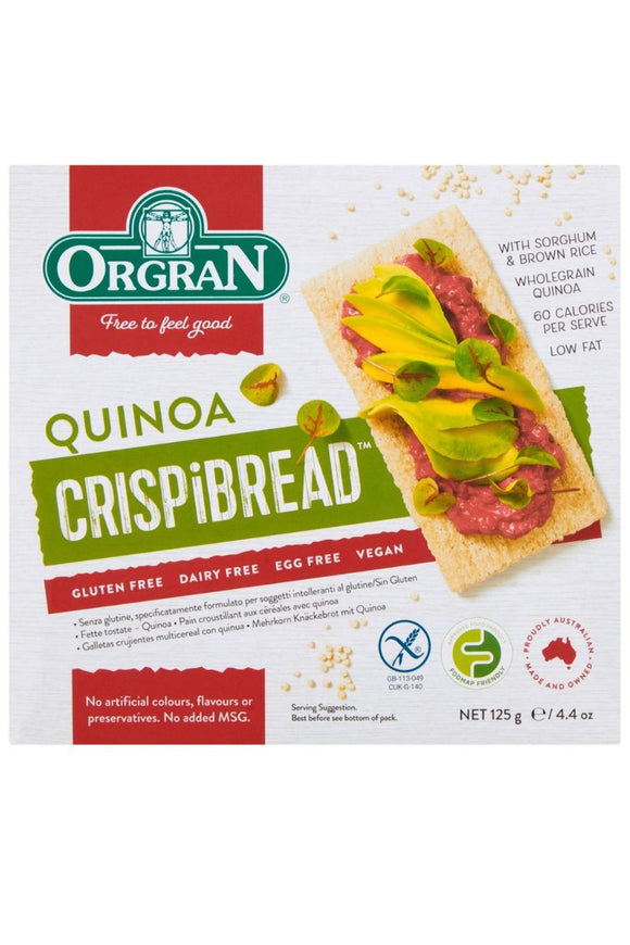 ORGRAN Quinoa Crispi Bread (125g)