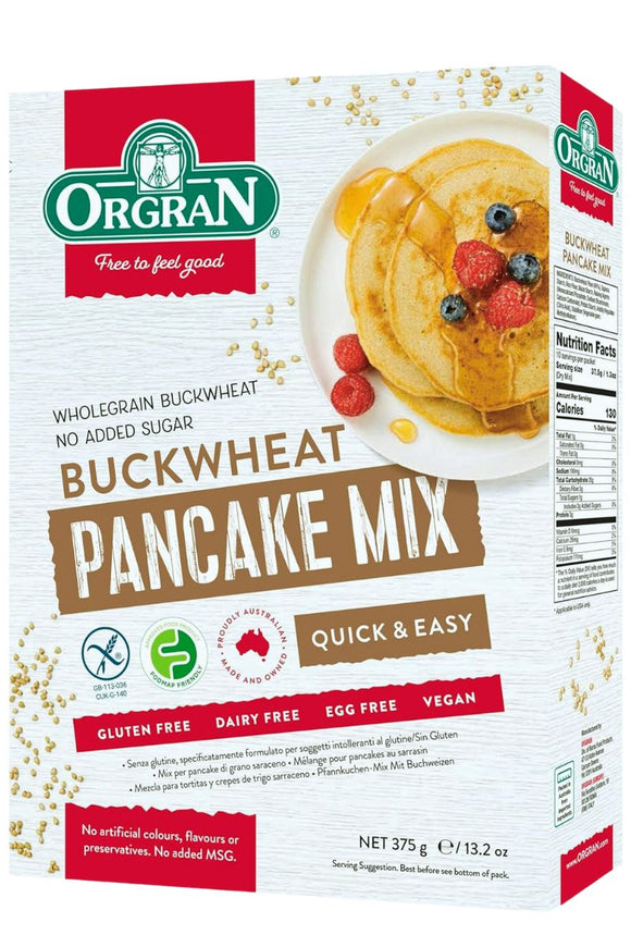 ORGRAN Buckwheat Pancake Mix (375g)