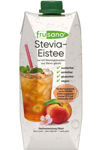 FRUSANO Drink - Stevia Peach Iced Tea (500ml)