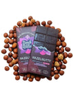 SEED AND BEAN Hazelnutty DARK CHOCOLATE BAR (75g)