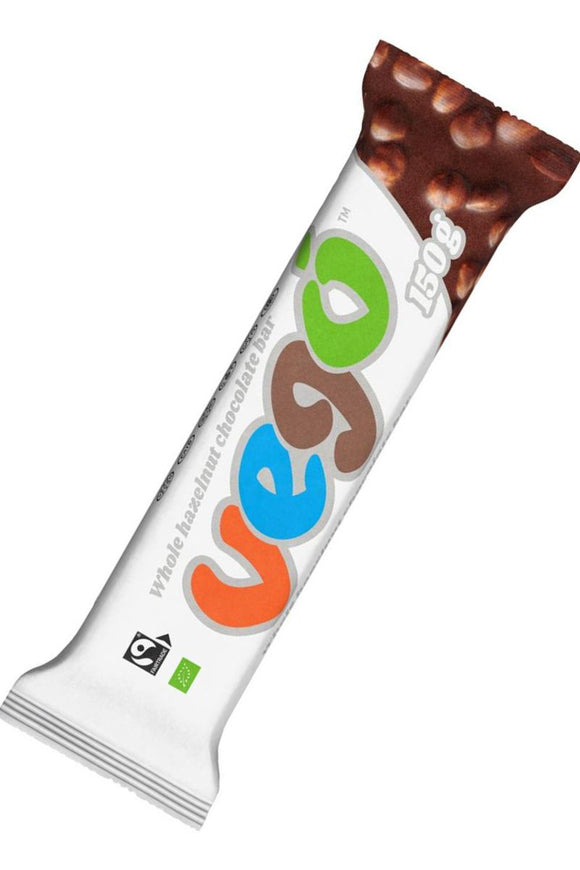 VEGO Whole Hazelnut Chocolate Bar (150g)