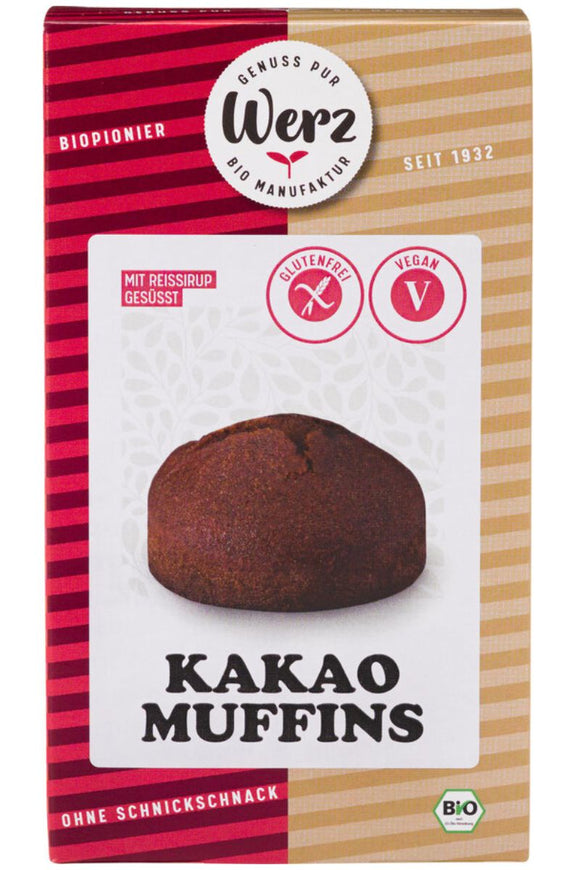 WERZ Snack - Organic Chocolate Muffin Cake (125g)