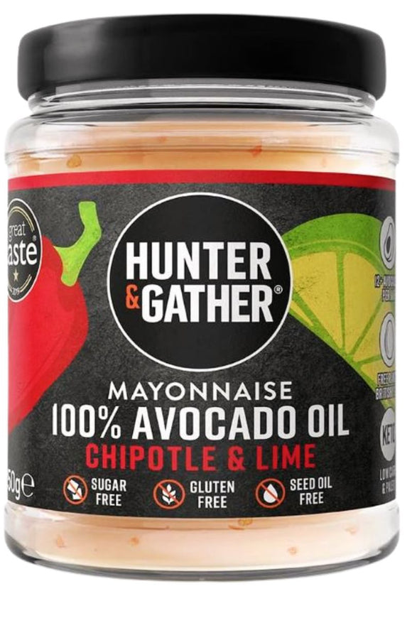 HUNTER & GATHER Avocado Oil Chipotle & Lime Mayonnaise
