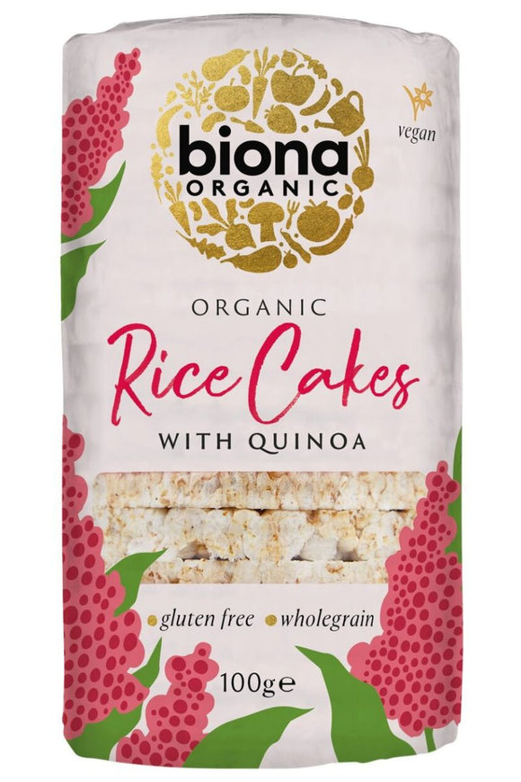 BIONA Organic Rice Cakes with Quinoa (100g)