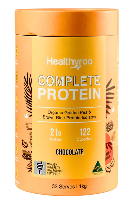 HEALTHYROO Complete Protein - Chocolate (1kg) – FODMarket Ltd