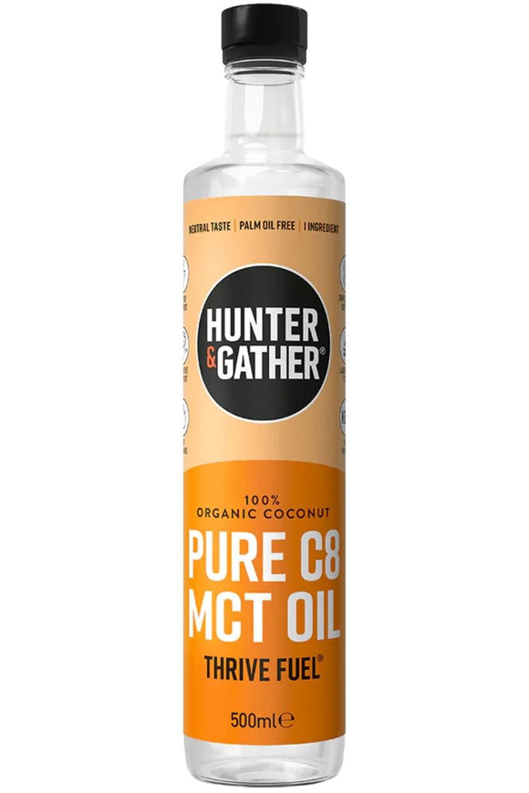 HUNTER & GATHER MCT Oil - Pure C8 MCT OIL (500ml)