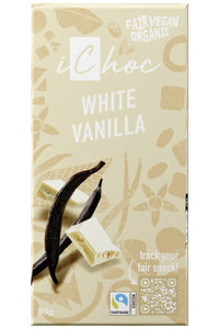 ICHOC White Vanilla Chocolate (80g)