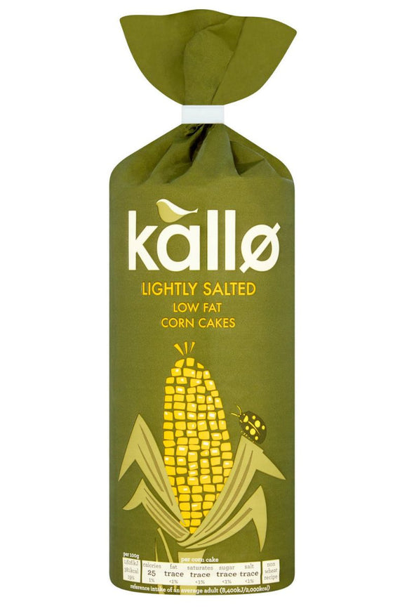 Kallo Lightly Salted Corn Cakes (130g)