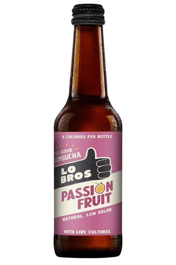 LO BROS Kombucha - Passionfruit (330ml)