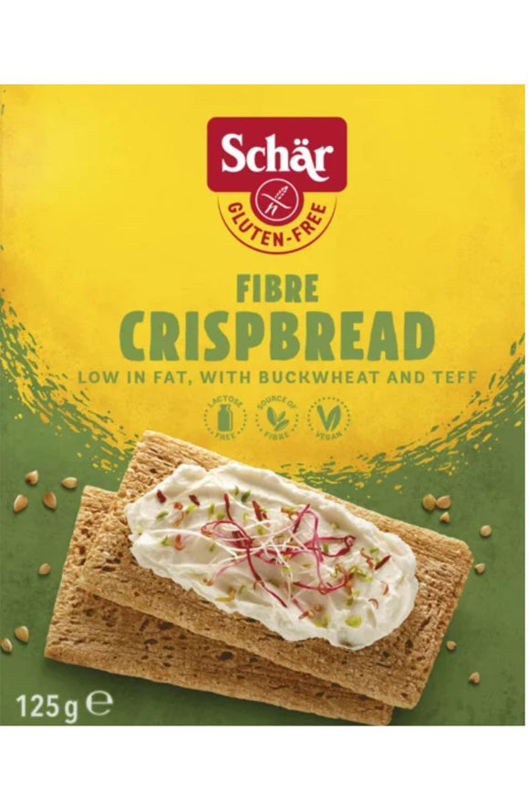 SCHAR Gluten Free Fibre Crispbread (125g)