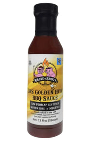 SMOKE N SANITY Golden Hive BBQ Sauce (354ml)