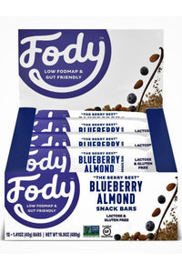 FODY Blueberry Almond Bar (40g) x 12 bars