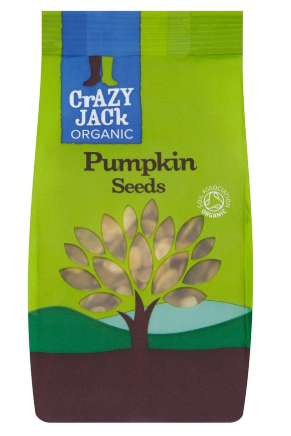 CRAZY JACK Organic Pumpkin Seeds (100g)