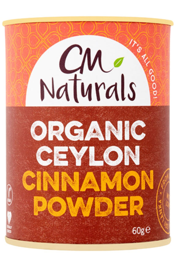 CM NATURALS Organic Ceylon Cinnamon Powder (60g)