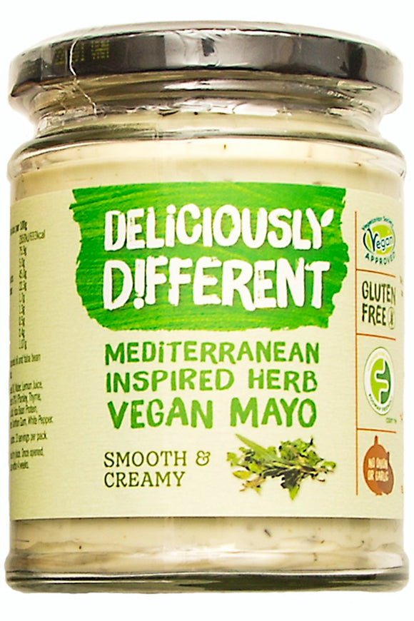 DELICIOUSLY DIFFERENT Mayo - Mediterranean Inspired Herb (260g)