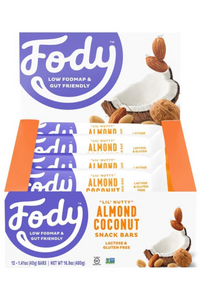 FODY Almond Coconut Bar (40g) x 12 bars