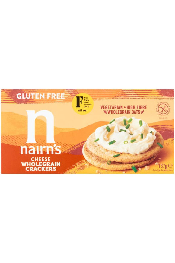 NAIRNS Crackers - Gluten Free Cheese (137g)