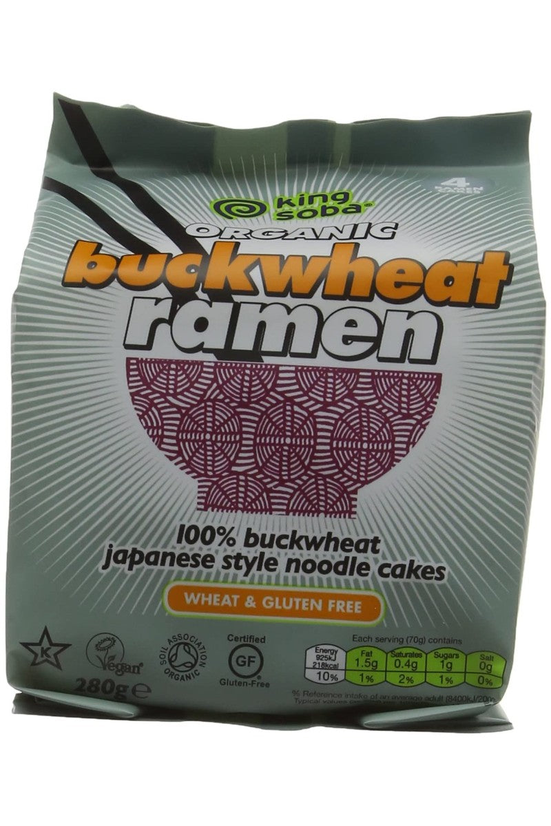 KING SOBA Organic Buckwheat Ramen (280g) – FODMarket Ltd