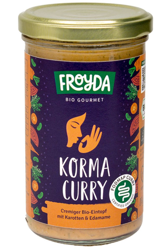 FROYDA Meals - Organic Korma Curry (250g)