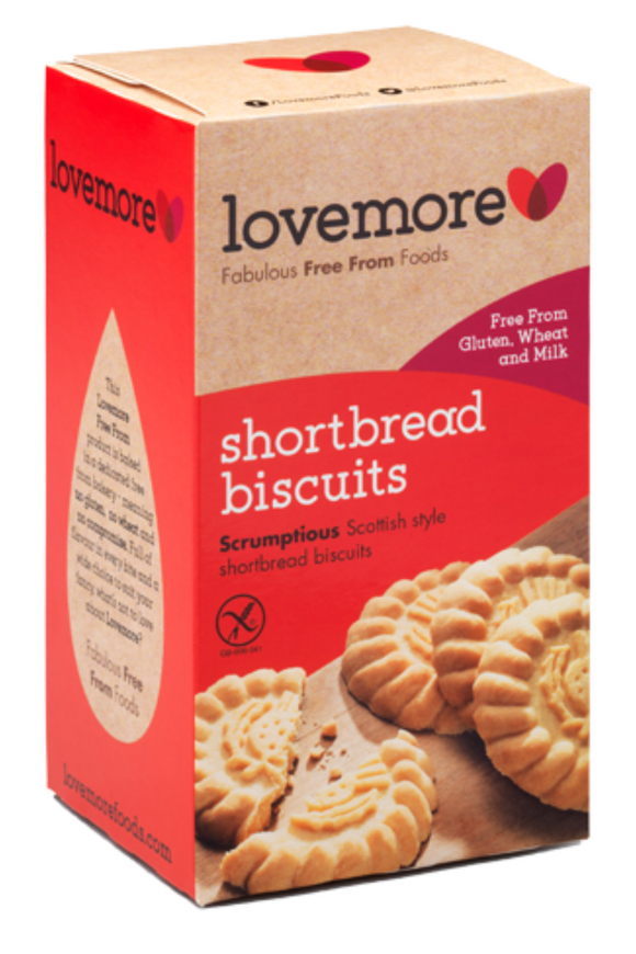 LOVEMORE Shortbread biscuits (200g)