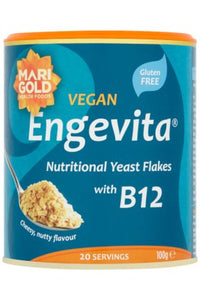 MARIGOLD Engevita Nutritional Yeast Flakes with B12 (100g)